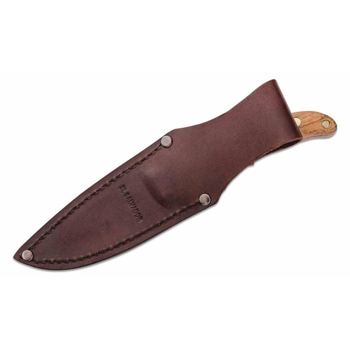 Couteau Condor Austral Lame Acier Carbone 1095 Manche Bois Etui Cuir Made El Salvador CTK396246HC - Livraison Gratuite