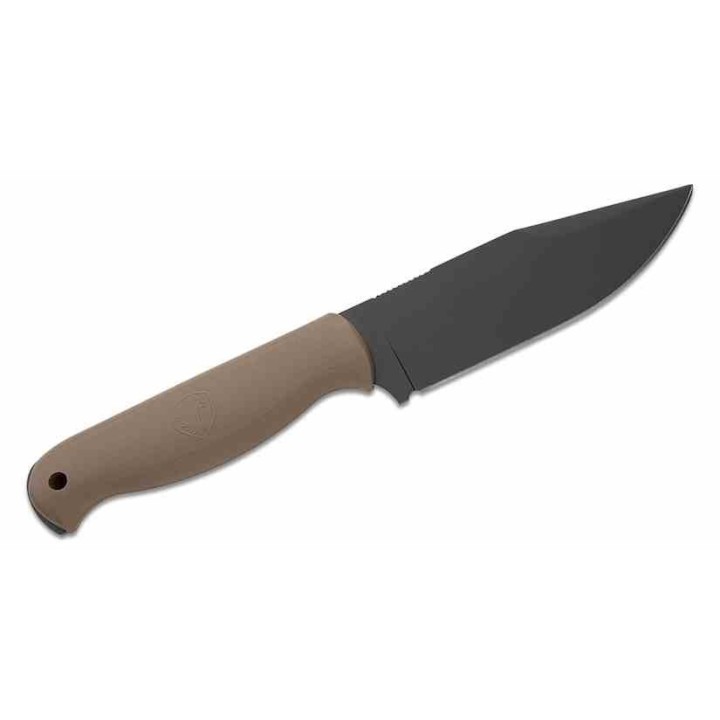 Couteau Condor Fighter Tan Lame Acier Carbone 1075 Manche ABS Etui Zytel Made El Salvador CTK183149HC - Livraison Gratuite