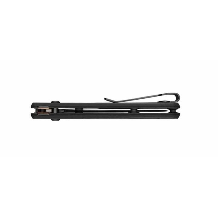 Couteau Gerber Assert Black Crossbar Lock Lame Acier S30V Clip Point Manche Polymere Made USA G1919 - Livraison Gratuite