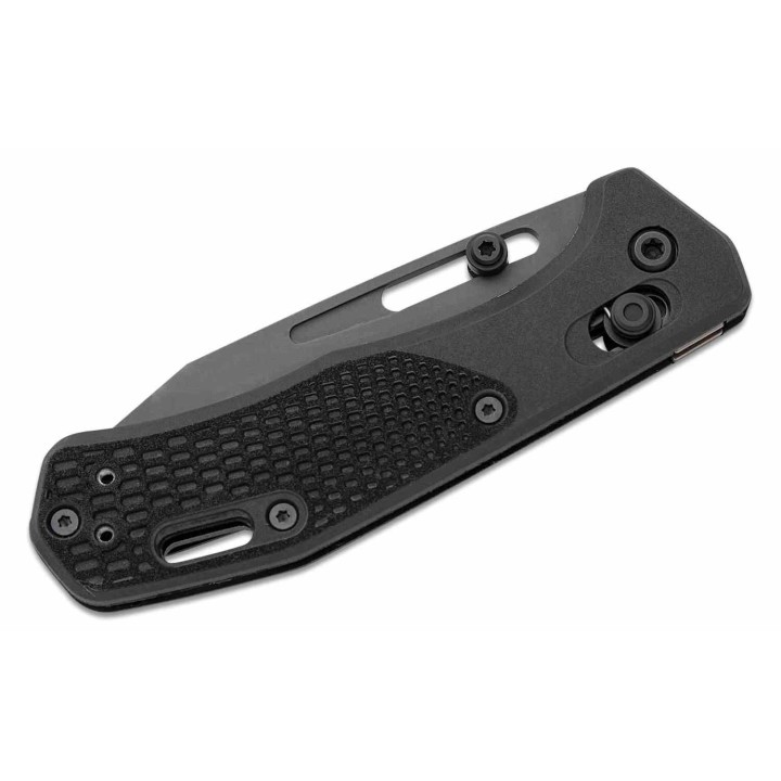 Couteau Gerber Assert Black Crossbar Lock Lame Acier S30V Clip Point Manche Polymere Made USA G1919 - Livraison Gratuite