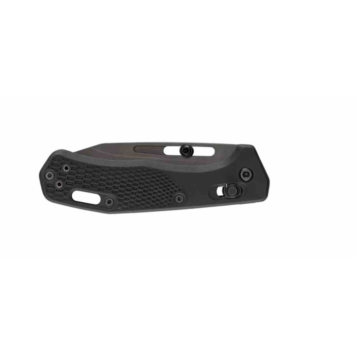 Couteau Gerber Assert Black Crossbar Lock Lame Acier S30V Clip Point Manche Polymere Made USA G1919 - Livraison Gratuite