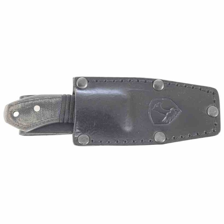 Couteau Condor Mountaineer Trail Intent Lame Acier 14C28N Manche Micarta Etui Cuir Salvador CTK183330SK - Livraison Gratuite