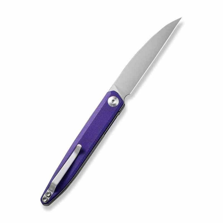 Couteau Sencut Jubil Purple Lame Acier D2 Wharncliffe Manche G10 IKBS Linerlock Clip S200291 - Livraison Gratuite