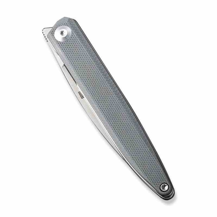 Couteau Sencut Jubil Gray Lame Acier D2 Wharncliffe Manche G10 IKBS Linerlock Clip S200293 - Livraison Gratuite