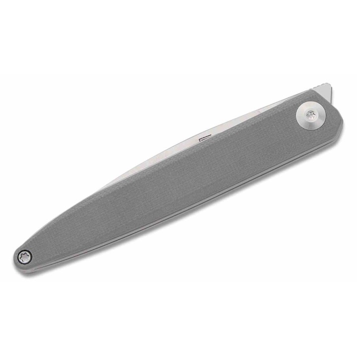 Couteau Sencut Jubil Gray Lame Acier D2 Wharncliffe Manche G10 IKBS Linerlock Clip S200293 - Livraison Gratuite