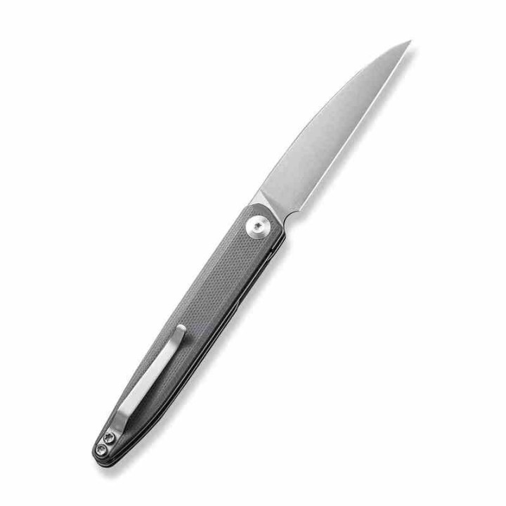 Couteau Sencut Jubil Gray Lame Acier D2 Wharncliffe Manche G10 IKBS Linerlock Clip S200293 - Livraison Gratuite