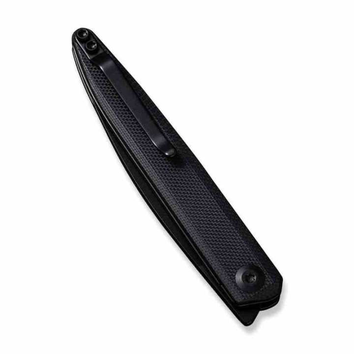 Couteau Sencut Jubil Black Lame Acier D2 Wharncliffe Manche G10 IKBS Linerlock Clip S200292 - Livraison Gratuite