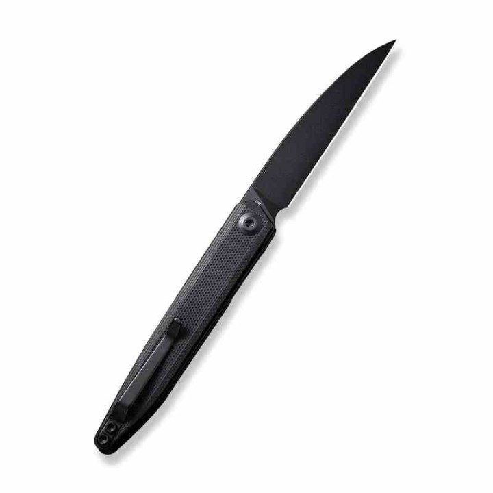 Couteau Sencut Jubil Black Lame Acier D2 Wharncliffe Manche G10 IKBS Linerlock Clip S200292 - Livraison Gratuite