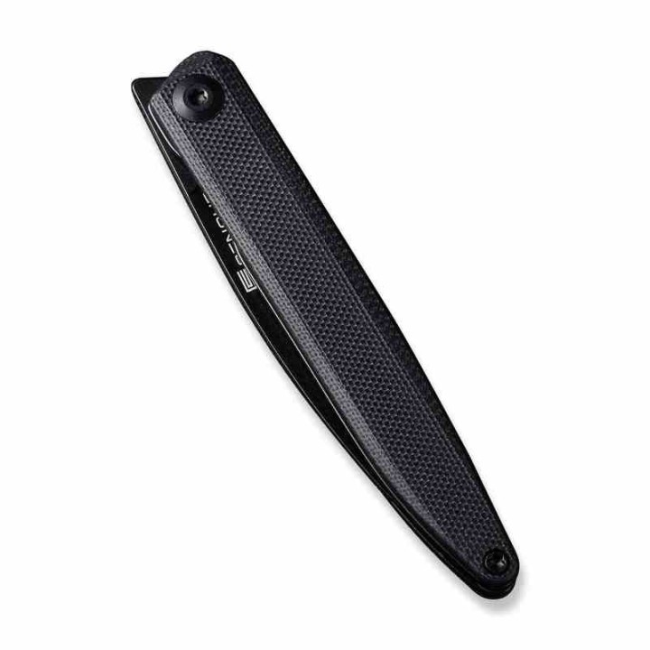 Couteau Sencut Jubil Black Lame Acier D2 Wharncliffe Manche G10 IKBS Linerlock Clip S200292 - Livraison Gratuite