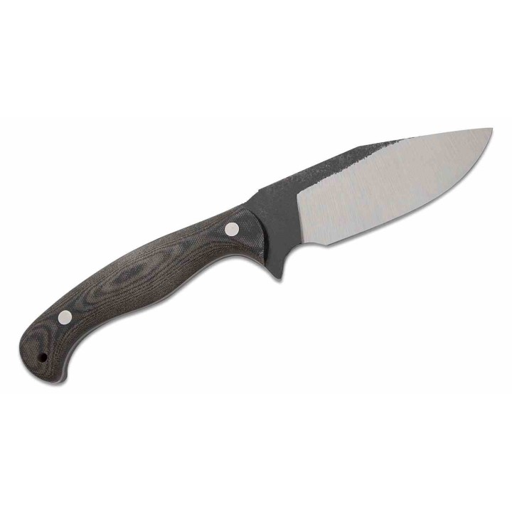 Couteau Condor Black Leaf Lame Acier Carbone 1095 Manche Micarta Etui Kydex Made El Salvador CTK284754HC - Livraison Gratuite