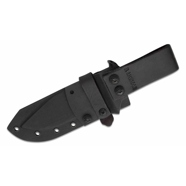 Couteau Condor Black Leaf Lame Acier Carbone 1095 Manche Micarta Etui Kydex Made El Salvador CTK284754HC - Livraison Gratuite