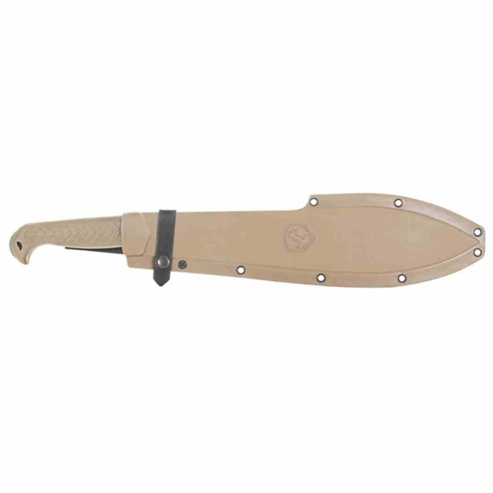 Machette Condor Terrachete Desert Tan Lame Acier Carbone 1075 Manche & Etui Abs Made Salvador CTK2850145HC - Livraison Gratuite