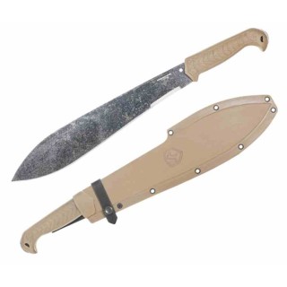 Machette Condor Terrachete Desert Tan Lame Acier Carbone 1075 Manche & Etui Abs Made Salvador CTK2850145HC - Livraison Gratuite