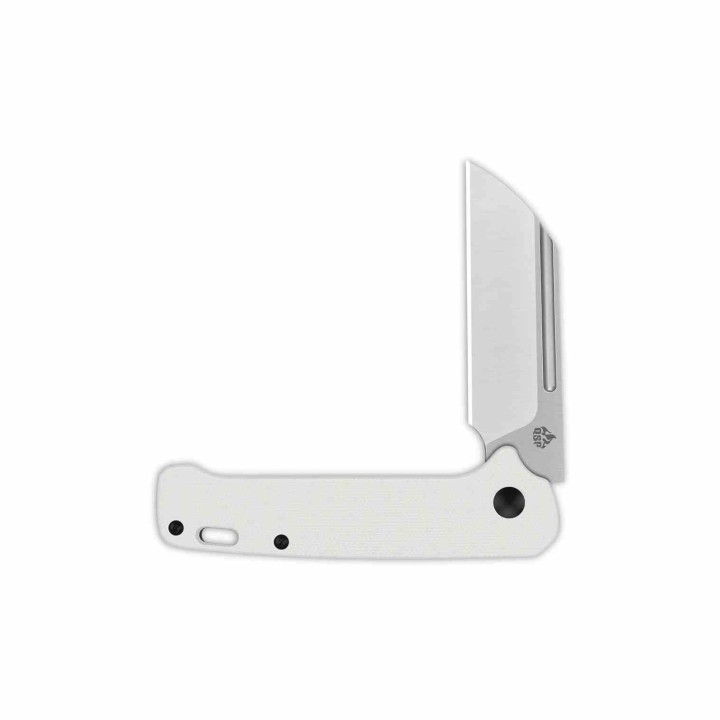 Couteau QSP Penguin Slip Joint White Lame Acier 14C28N Manche G10 QS130SJA - Livraison Gratuite