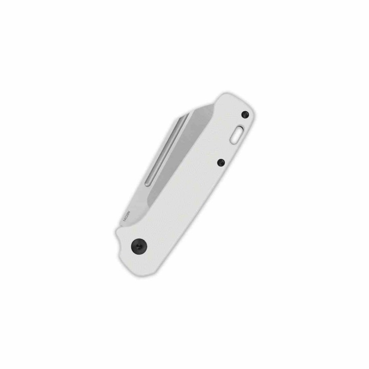 Couteau QSP Penguin Slip Joint White Lame Acier 14C28N Manche G10 QS130SJA - Livraison Gratuite
