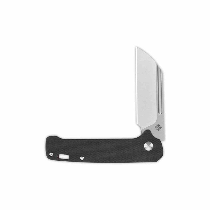 Couteau QSP Penguin Slip Joint Black Lame Acier 14C28N Manche G10 QS130SJB - Livraison Gratuite
