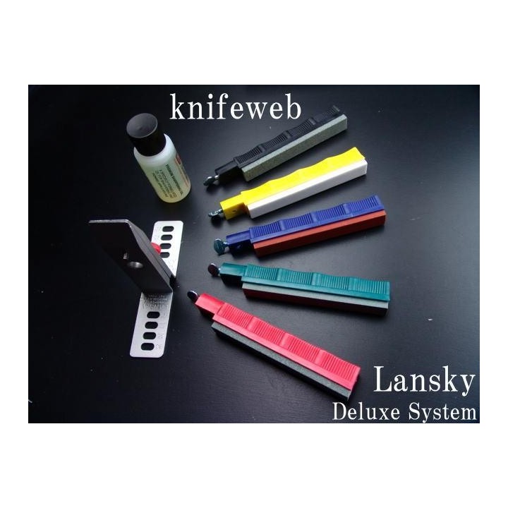Affûteurs et Pierres LS2 - Kit d'aiguisage LANSKY DE LUXE 