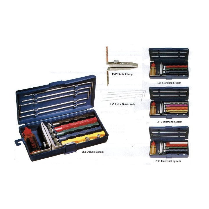 Affûteurs et Pierres LS2 - Kit d'aiguisage LANSKY DE LUXE 