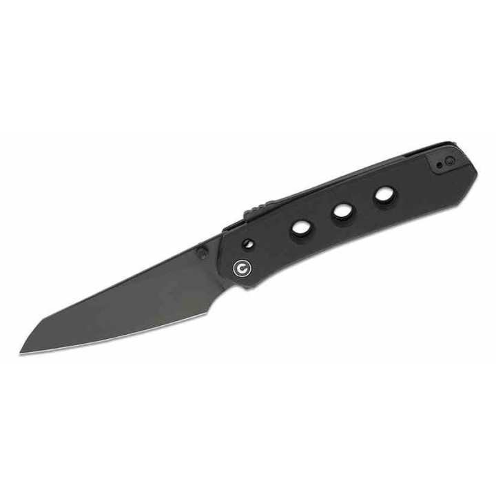 Couteau CIVIVI Vision FG Black Lame Nitro-V Black Reverse Tanto Manche G10 IKBS Superlock Clip CIVC220361 - Livraison Gratuite