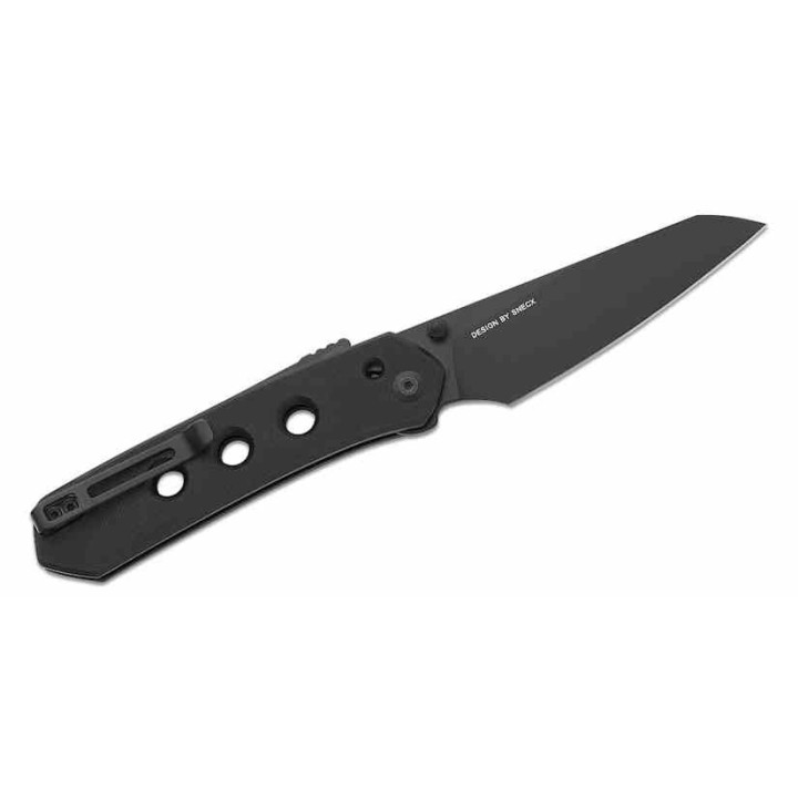 Couteau CIVIVI Vision FG Black Lame Nitro-V Black Reverse Tanto Manche G10 IKBS Superlock Clip CIVC220361 - Livraison Gratuite