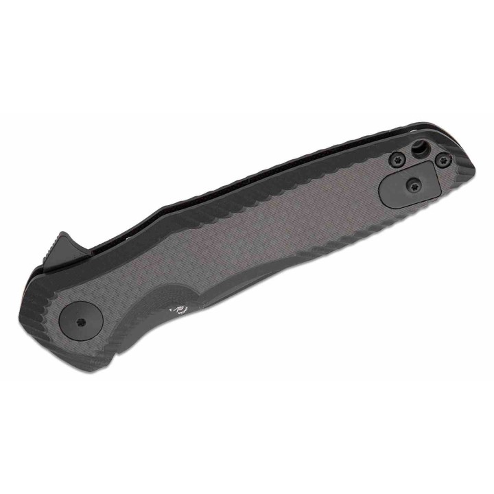 Couteau Spartan Blades POROS Lame Acier 154CM Manche G10/Fibre Carbone LinerLock Clip SBSFBL11CF - Livraison Gratuite