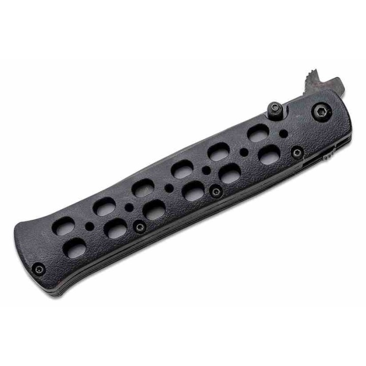 Couteau Cold Steel Ti-Lite Black Lame Acier AUS-8 Manche Zy-Ex Black Liner Lock Clip CS26SPBKBK - Livraison Gratuite