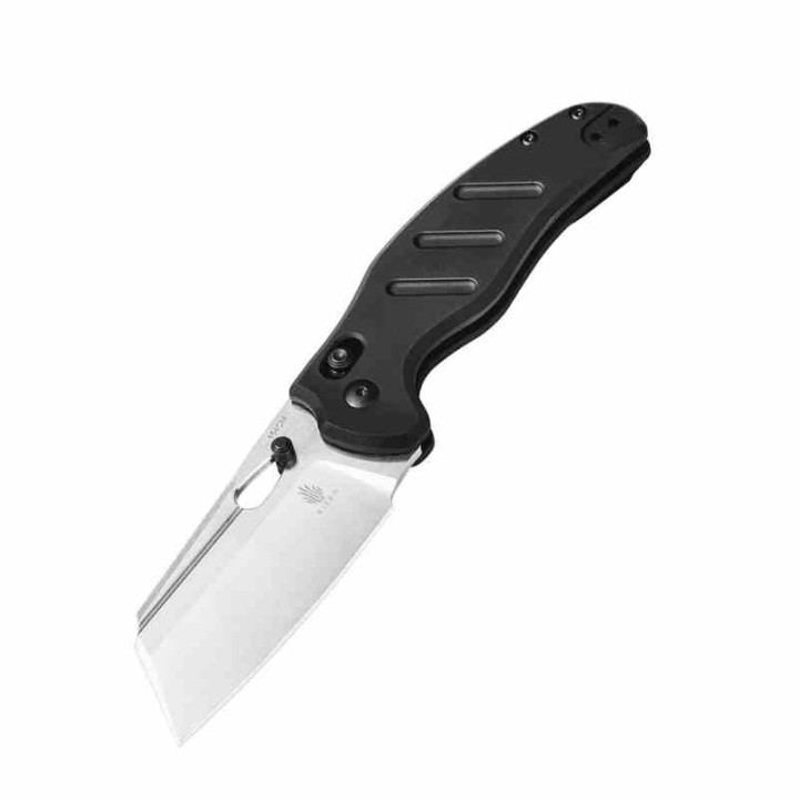 Couteau Kizer Sheepdog C01C Black Lame Acier 154CM Manche Alu IKBS Clutch Lock Clip KIV4488AC2 - Livraison Gratuite