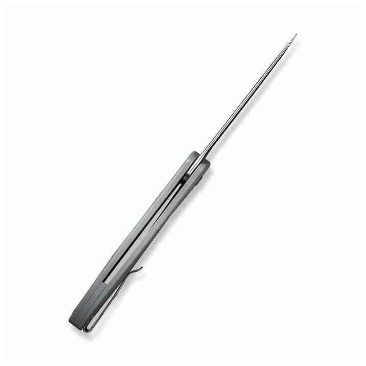Couteau CIVIVI Synergy 4 Satin Lame Acier Nitro-V Tanto Manche G10 Liner Lock IKBS Clip CIVC21018B2 - Livraison Gratuite