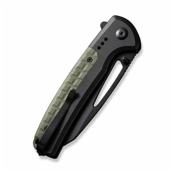 Couteau CIVIVI Sentinel Od Green/Black Manche Alu Lame Acier K110 Black Button Lock CIVC22025B3 - Livraison Gratuite