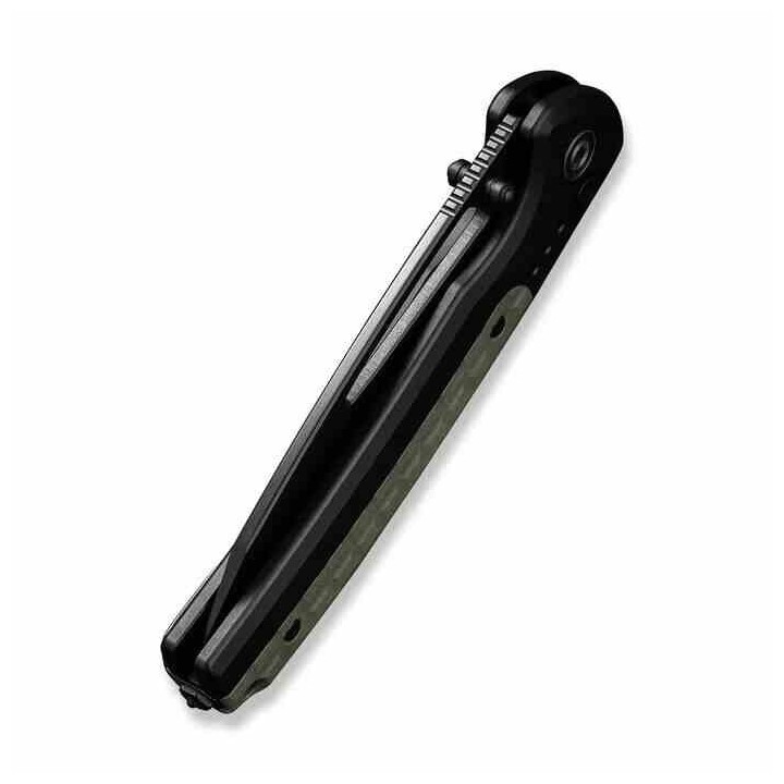 Couteau CIVIVI Sentinel Od Green/Black Manche Alu Lame Acier K110 Black Button Lock CIVC22025B3 - Livraison Gratuite