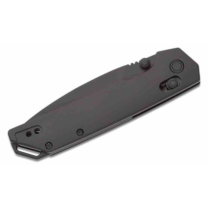 Couteau Kershaw Iridium Black DuraLock Lame Acier D2 Manche Aluminium IKBS Clip KVT KS2038BLK - Livraison Gratuite