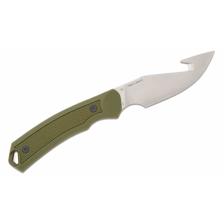 Couteau Kershaw Deschutes Guthook Skinner Lame Acier D2 Manche Polypropylene Etui GFN KS1883GH - Livraison Gratuite