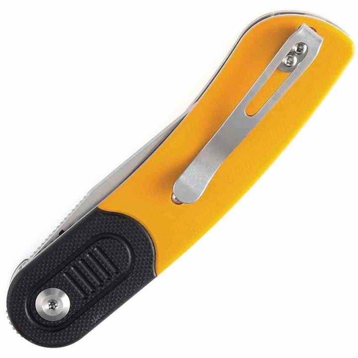 Couteau Kansept Reverie Yellow/Black Lame Acier 154CM SW Manche G10 IKBS Linerlock Clip KT2025B7 - Livraison Gratuite
