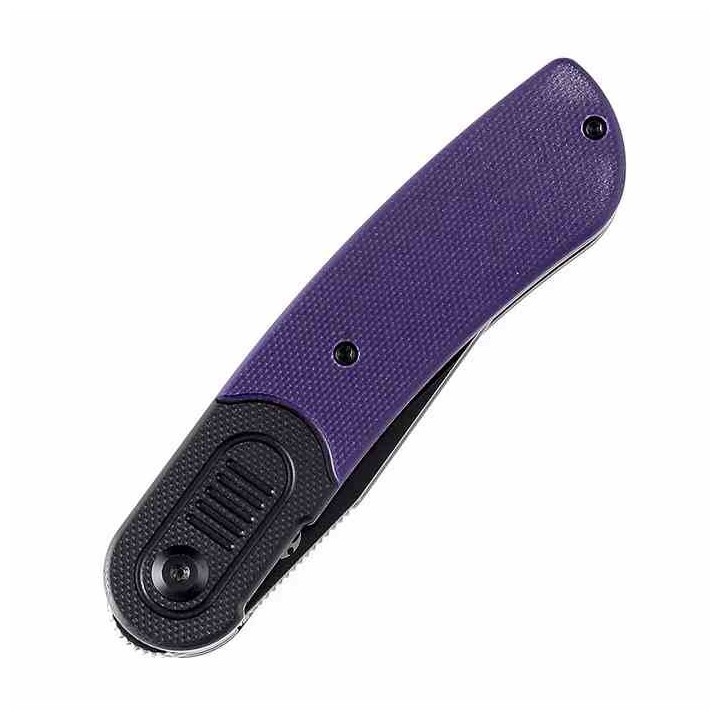 Couteau Kansept Reverie Purple/Black Lame Acier 154CM Manche G10 IKBS Linerlock Clip KT2025B5 - Livraison Gratuite