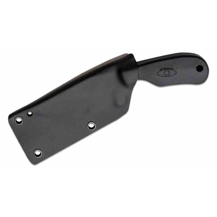 Couteau Spyderco Subway Bowie Lame Acier LC200N Satin Manche FRN Etui Boltaron Made Japan SCFB48PBK - Livraison Gratuite