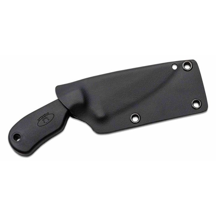 Couteau Spyderco Subway Bowie Lame Acier LC200N Black Manche FRN Etui Boltaron Made Japan SCFB48PBBK - Livraison Gratuite