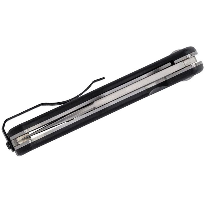 Couteau Al Mar Mini SERE 2020 A/O Lame Talon Combo Edge Acier D2 Satin Manche G10 Liner Lock Clip AMK2201 - Livraison Gratuite