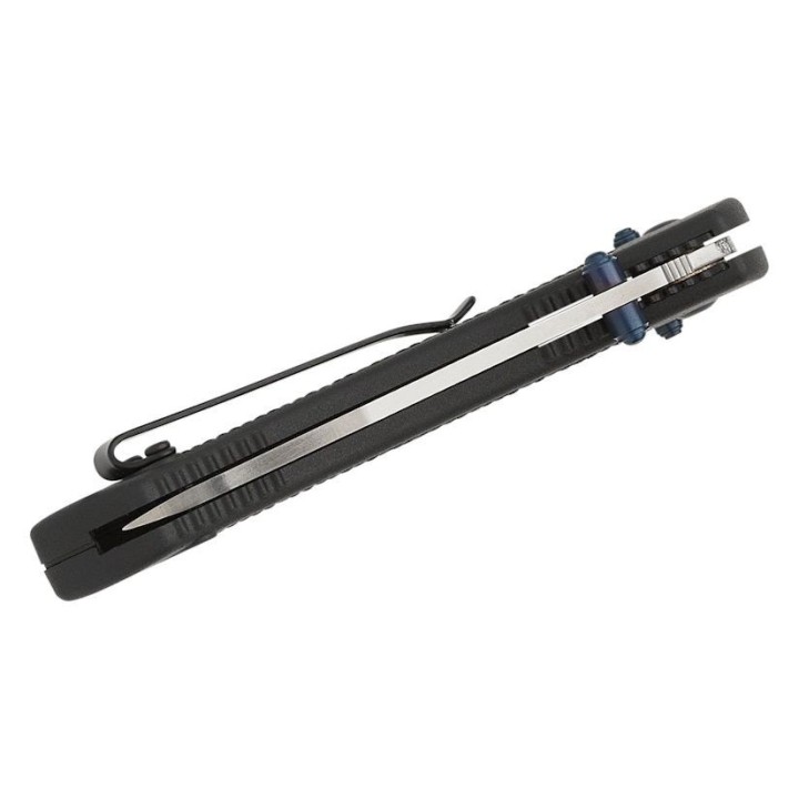 Couteau Al Mar Payara Crossbar 2.8" Lame Acier D2 Recurve Manche FRN Clip AMK4130 - Livraison Gratuite