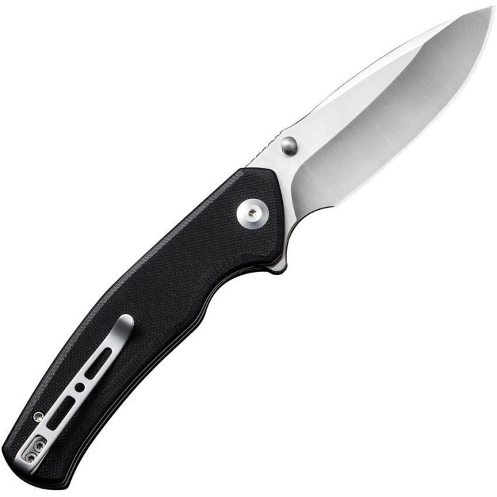 Couteau SENCUT Slashkin Black Manche G10 Lame Acier D2 IKBS Linerlock Clip S200661 - Livraison Gratuite