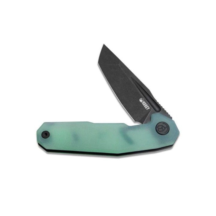 Couteau Kubey Carve Jade Tactical Tanto AUS-10 Blade G10 Handle IKBS Linerlock Clip KUB237F - Livraison Gratuite