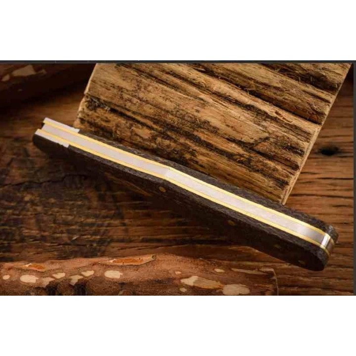 Couteau Rough Ryder Reserve Grandaddy Manche Micarta Lame Acier D2 Collector Box RRR024 - Livraison Gratuite