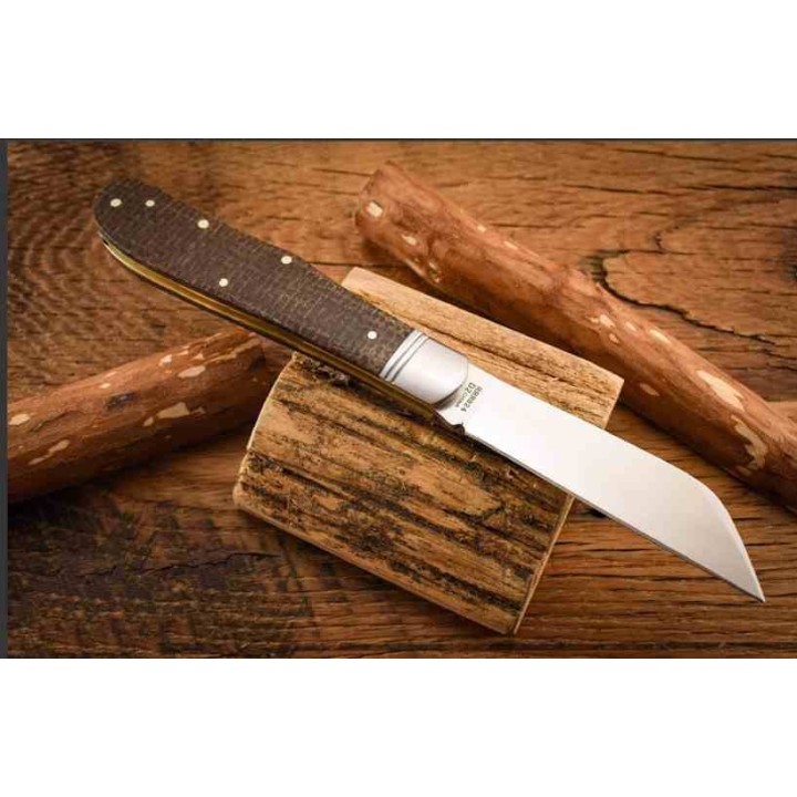 Couteau Rough Ryder Reserve Grandaddy Manche Micarta Lame Acier D2 Collector Box RRR024 - Livraison Gratuite