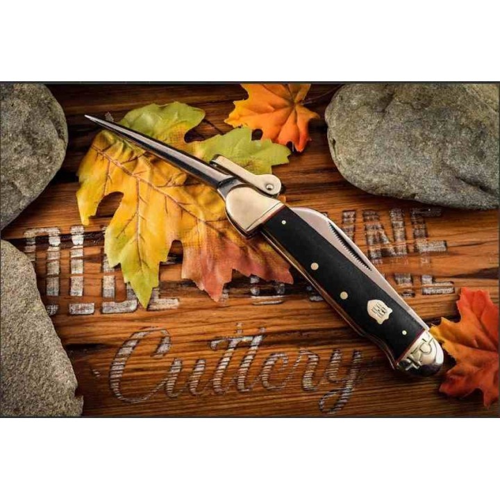 Couteau de Marin Démanilleur Manche Micarta Rough Rider Marlin Spike Acier 440 RR2386 - Livraison Gratuite