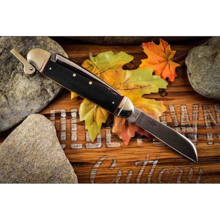 Couteau de Marin Démanilleur Manche Micarta Rough Rider Marlin Spike Acier 440 RR2386 - Livraison Gratuite