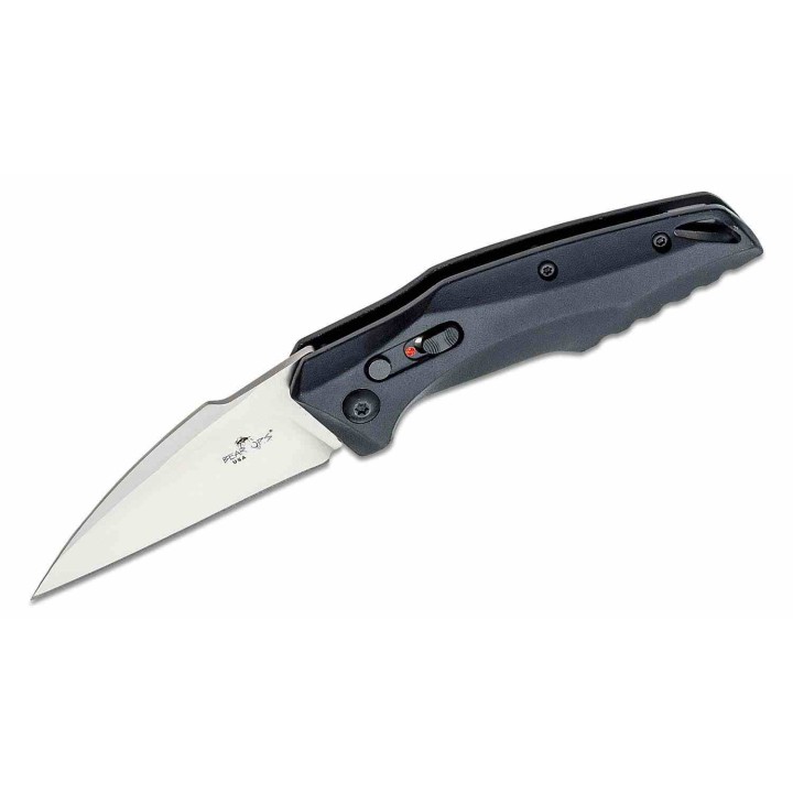 Couteau Automatique Bear & Son Auto Bold Action XVII Lame Acier CPM-S35VN Manche Alu Made USA BC1700AIBKS - Livraison Gratuite