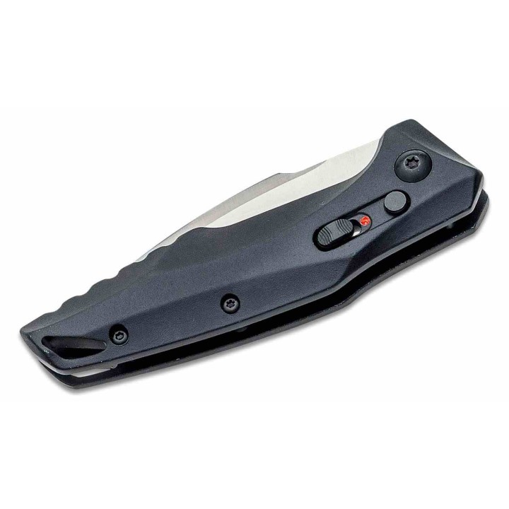 Couteau Automatique Bear & Son Auto Bold Action XVII Lame Acier CPM-S35VN Manche Alu Made USA BC1700AIBKS - Livraison Gratuite