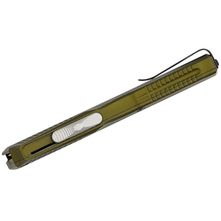 Couteau Kershaw Livewire OTF AUTO Olive Green Lame Acier CPM-MagnaCut Manche Aluminum Clip USA KS9000OL - Livraison Gratuite