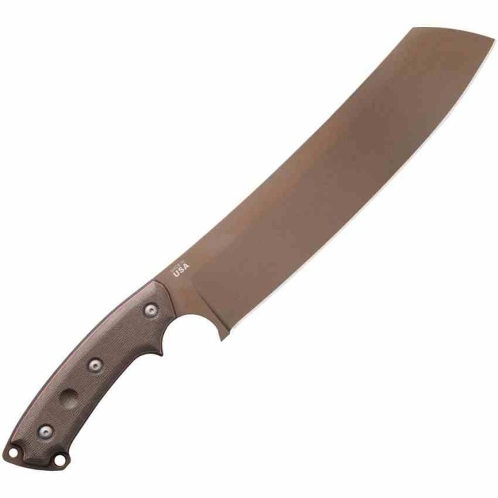 Machette TOPS Knives El Chete Midnight Bronze Lame Carbone 1095 Manche Micarta Etui Kydex USA TPELCH03 - Livraison Gratuite
