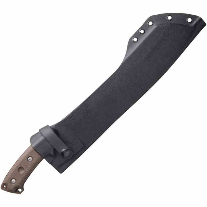 Machette TOPS Knives El Chete Midnight Bronze Lame Carbone 1095 Manche Micarta Etui Kydex USA TPELCH03 - Livraison Gratuite