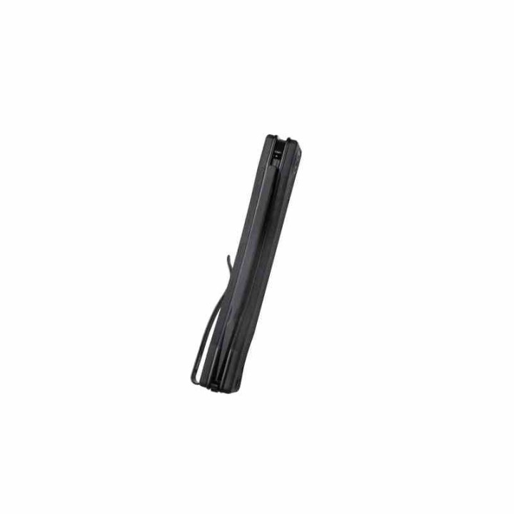 Couteau Kubey Akino Black Manche G10 Lame Acier Sandvik 14C28N Blackwash IKBS Linelock Clip KUB2102D - Livraison Gratuite